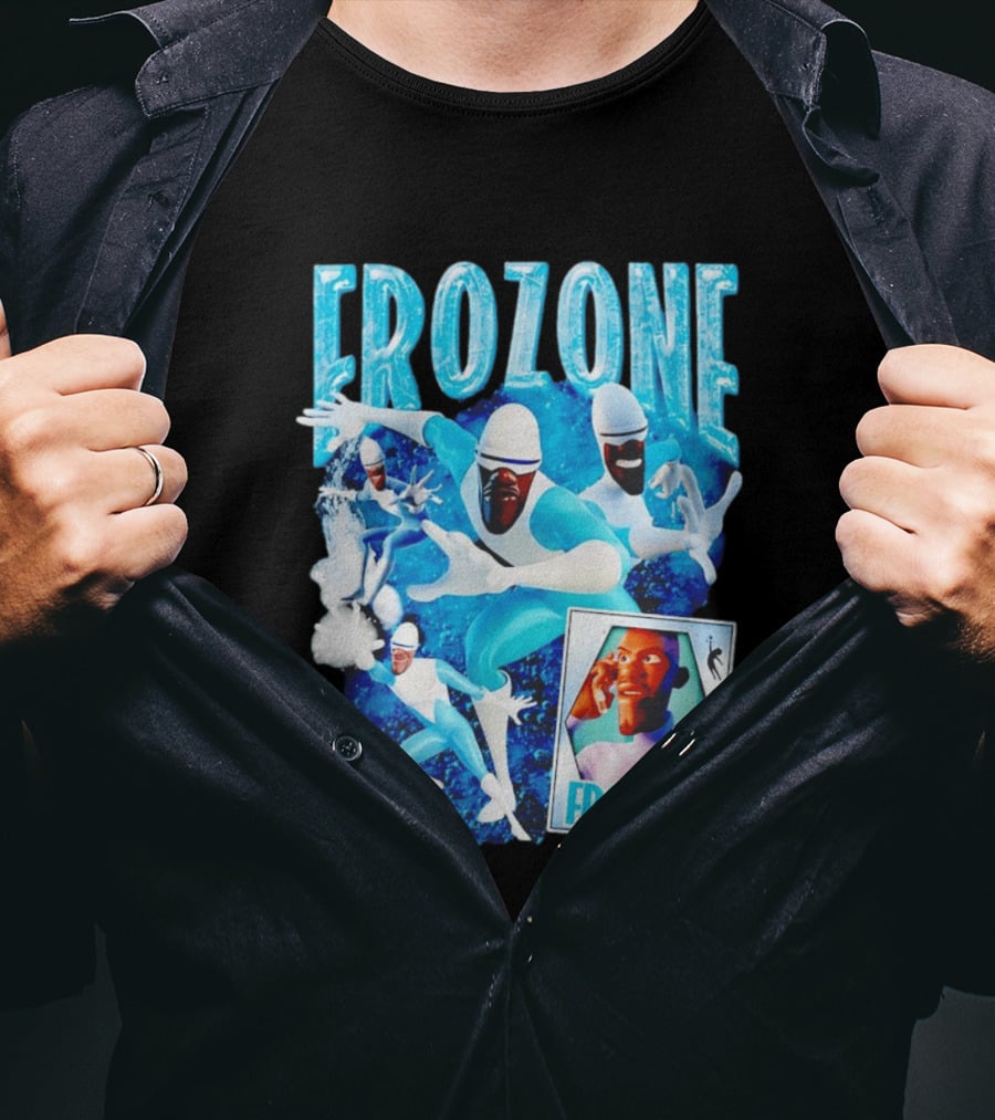Frozone The Incredibles Disney Movie T-Shirt