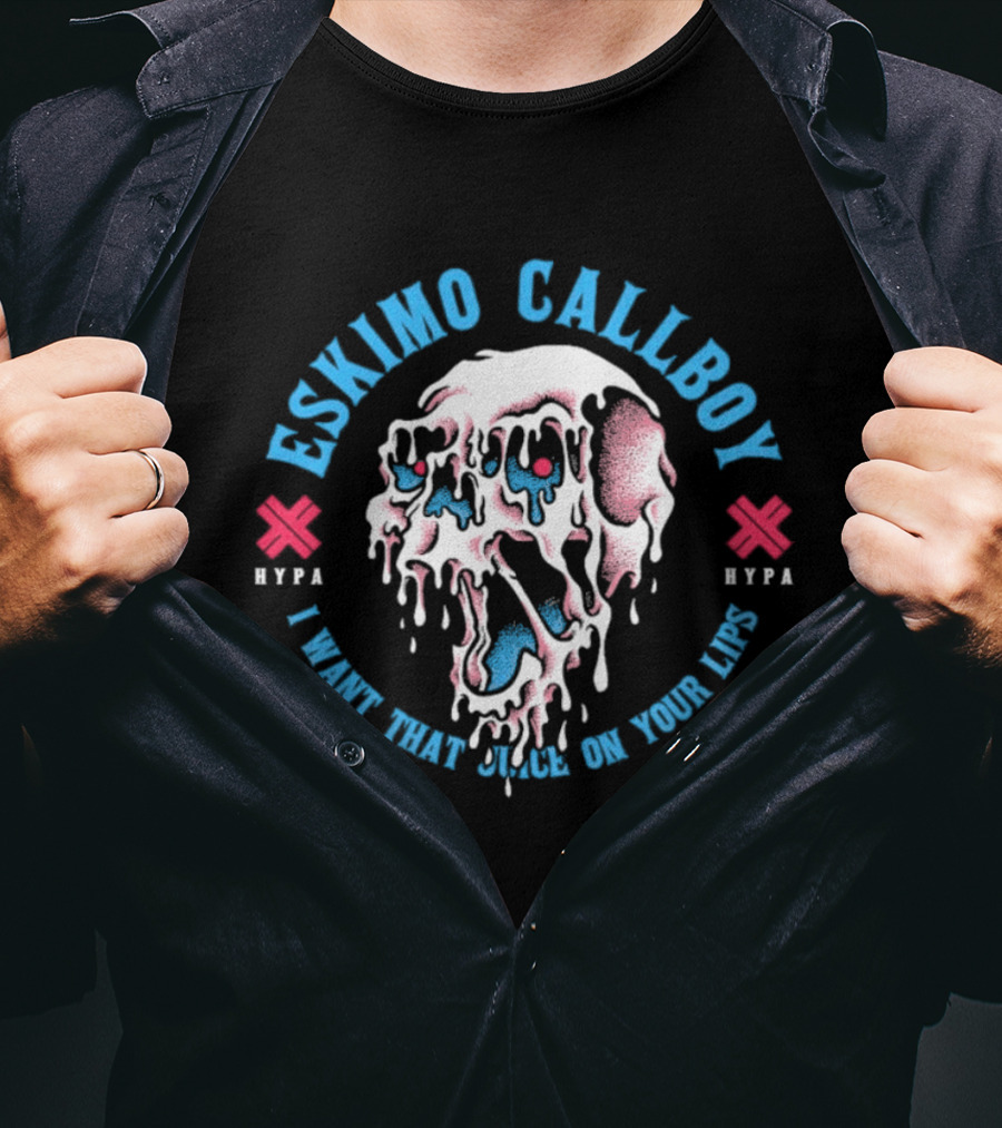 Eskimo Callboy Hypa Skull I Want That Juice On Your Lips T-Shirt