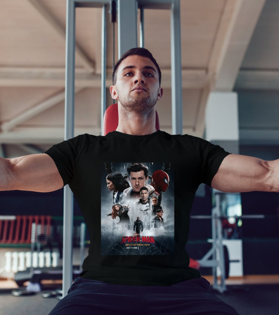 Marvel Studios Spider Man Brand New Day July 31 2026 Movie T-Shirt