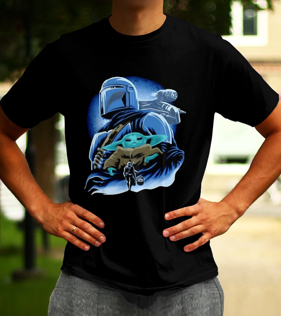 The Mandalorian And Grogu Star Wars Iconic Duo Adventure T-Shirt