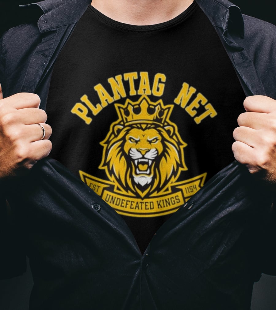 Plantagenet House Of Anjou Lion Crest Undefeated Kings 1154 Royal Family T-Shirt