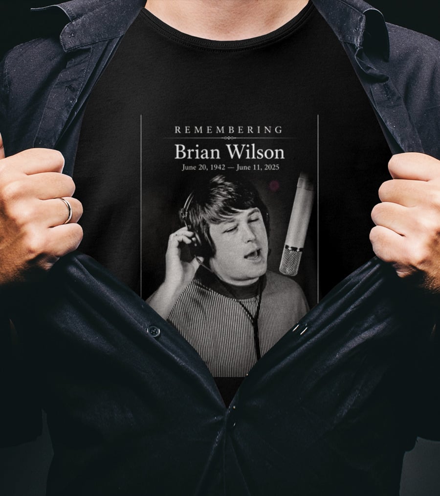 Remembering Brian Wilson June 20 1942 June 11 2025 T-Shirt