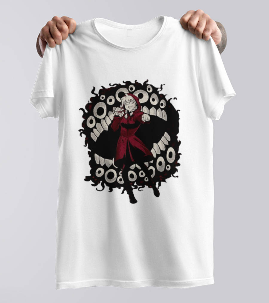 Umineko When They Cry Beatrice With Dark Creature Horror T-Shirt