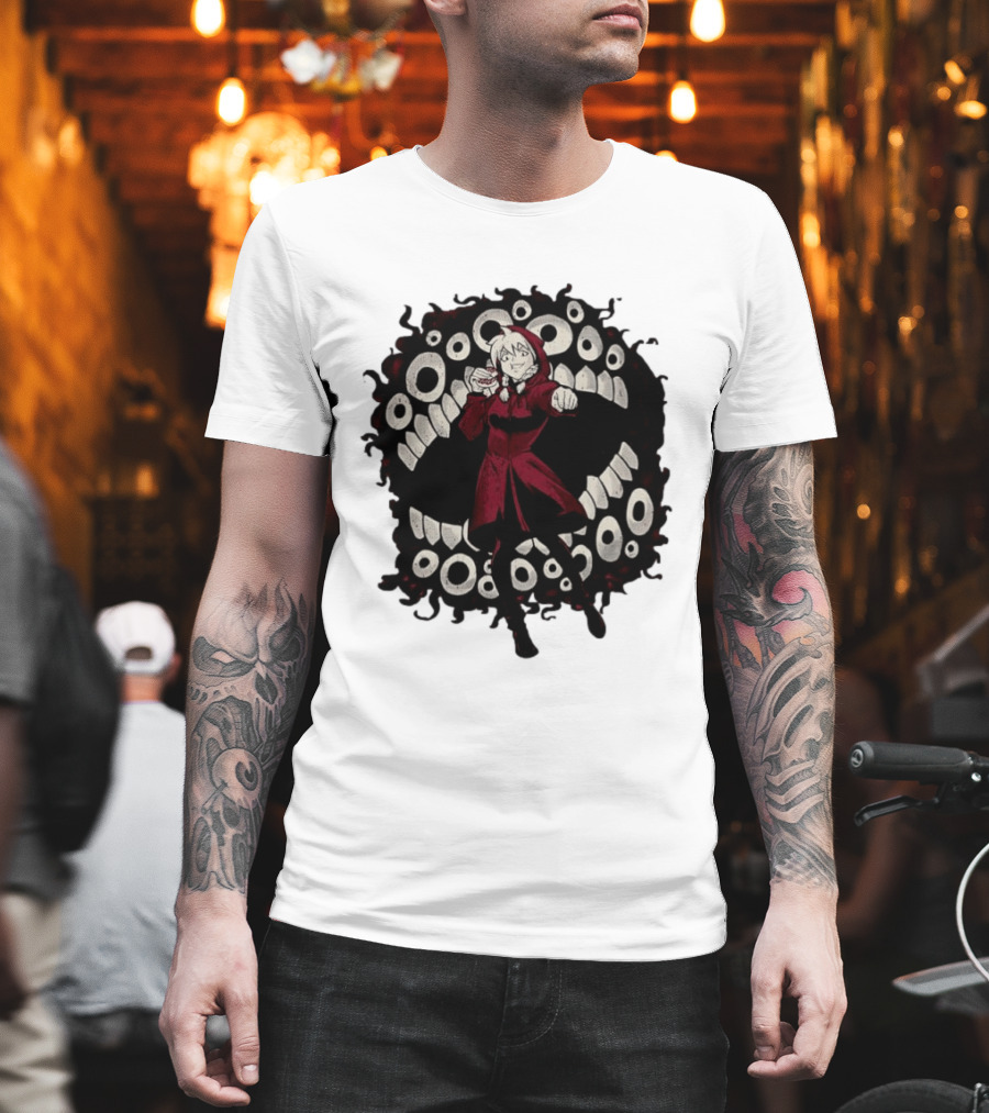Umineko When They Cry Beatrice With Dark Creature Horror T-Shirt