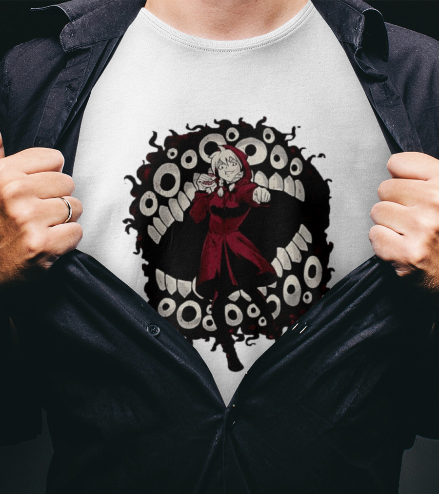Umineko When They Cry Beatrice With Dark Creature Horror T-Shirt