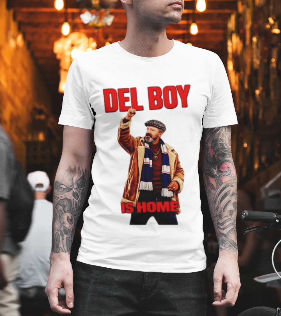 Del Boy Only Fools And Horses Is Home Vintage Look T-Shirt