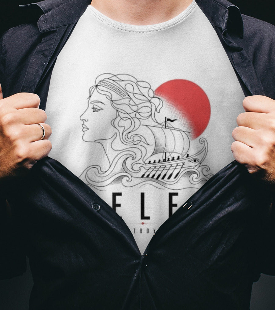 Helen Of Troy Sparta 1184 BC Greek Mythology History T-Shirt