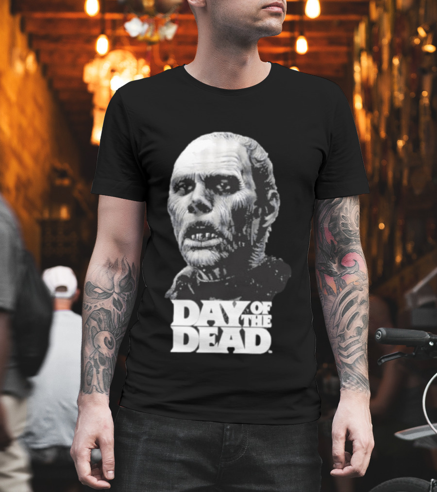 Bub Zombie Day Of The Dead Horror Movie Merchandise T-Shirt
