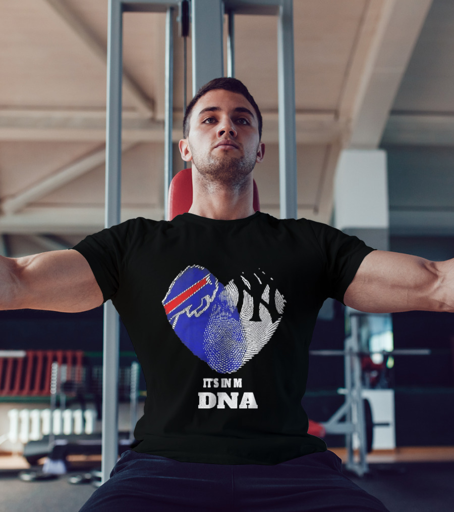 Buffalo Bills New York Yankees It's In My DNA Sports Fan T-Shirt