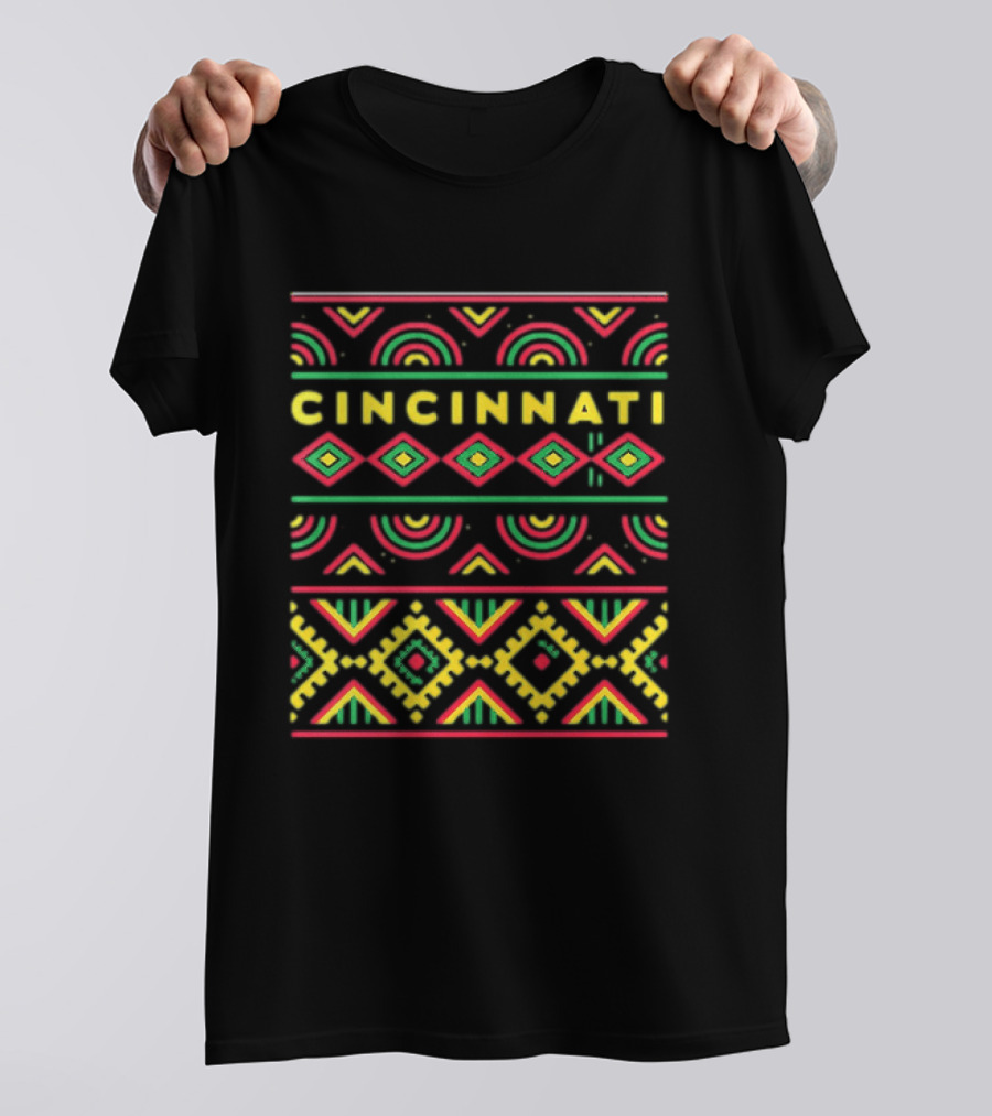 Cincinnati Bengals Juneteenth Celebration African T-Shirt