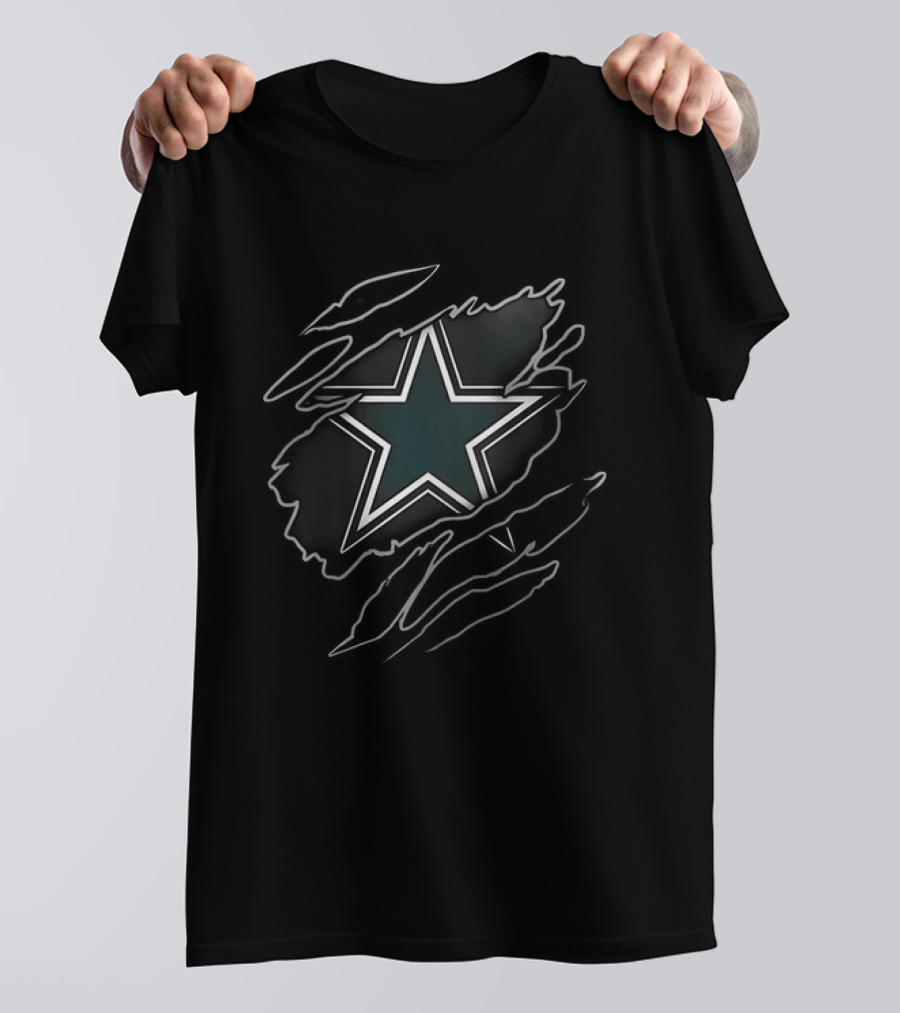 Dallas Cowboys Star Rip Reveal T-Shirt