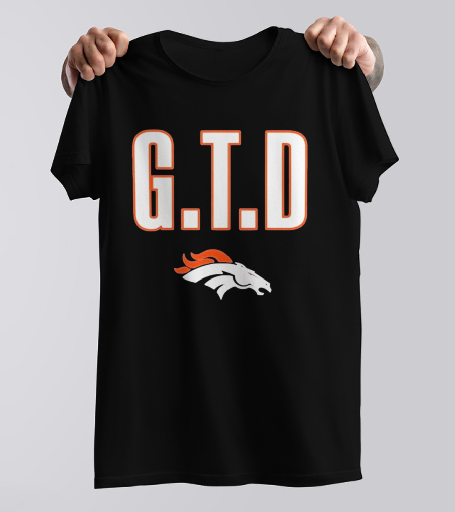 Denver Broncos GTD Official Team Merchandise T-Shirt