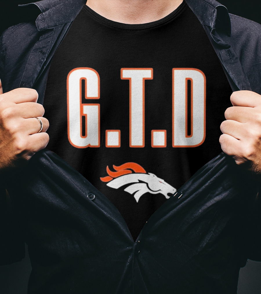Denver Broncos GTD Official Team Merchandise T-Shirt