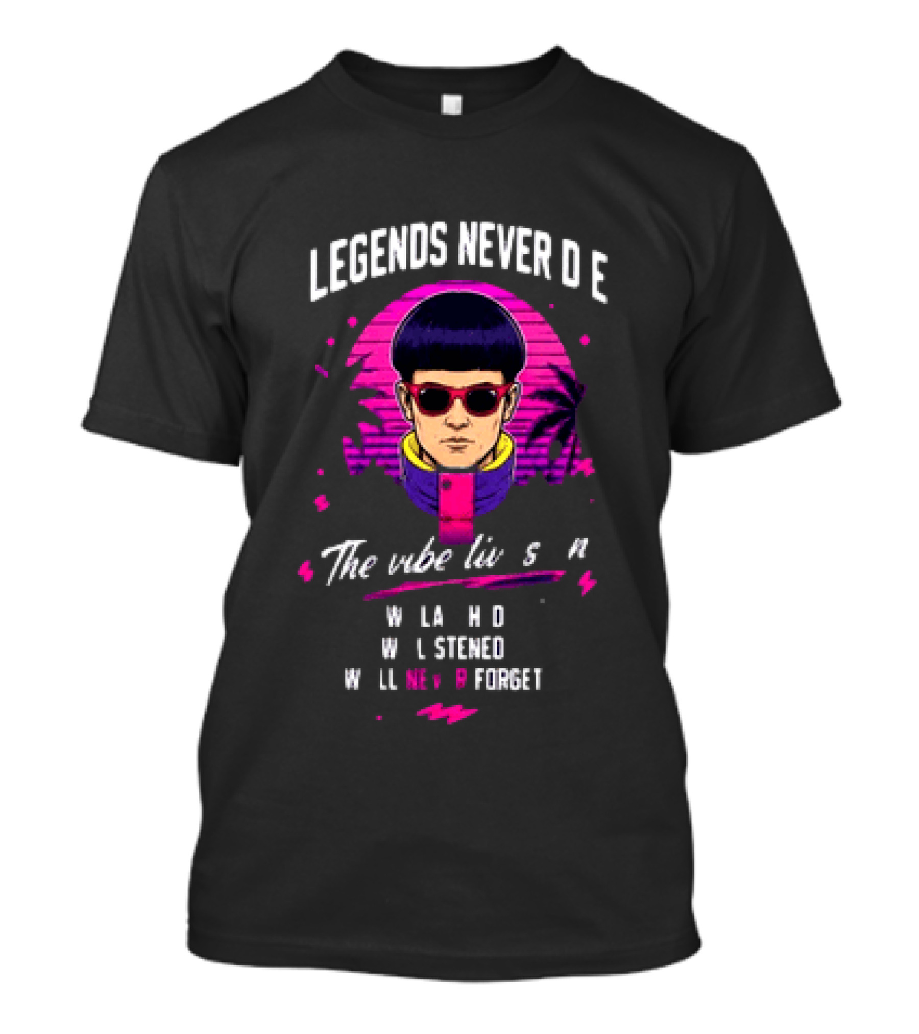 Legends Never Die The Vibe Lives On Oliver Tree Lil Ricky Forever T-Shirt