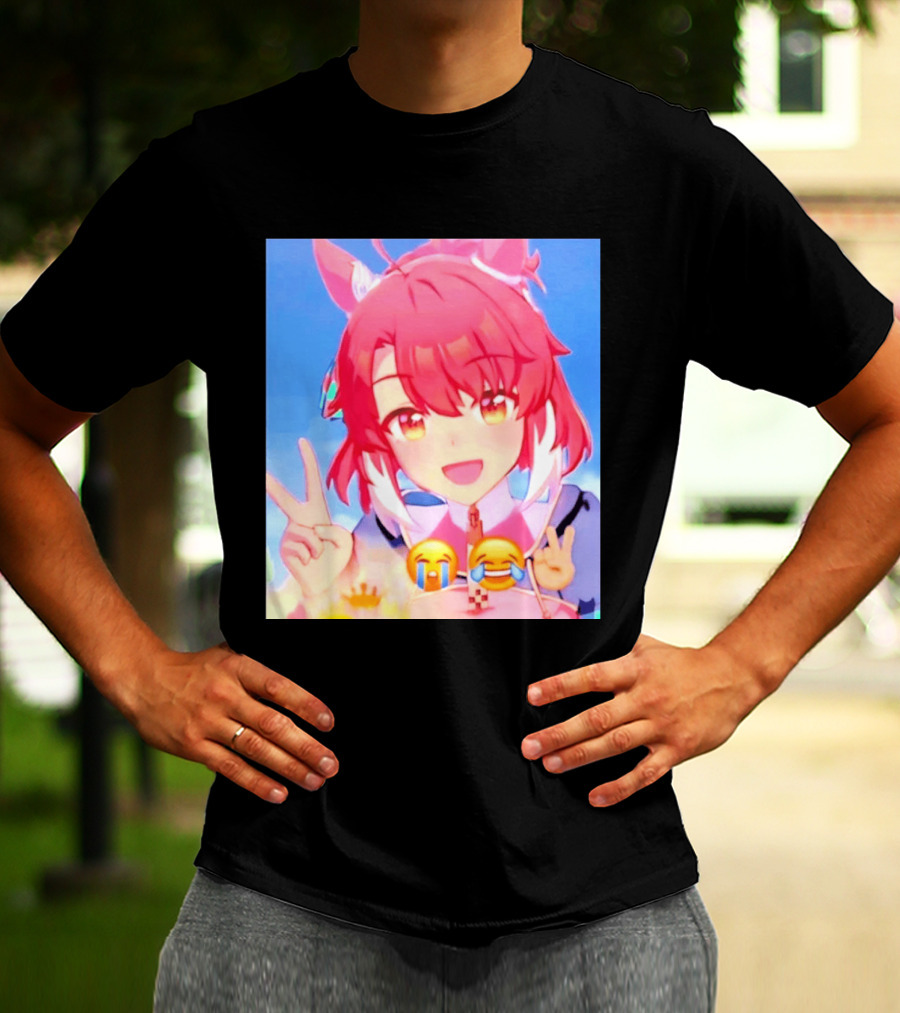 Happy Birthday Dantsu Flame 2026 Anime Character Peace Emoji T-Shirt