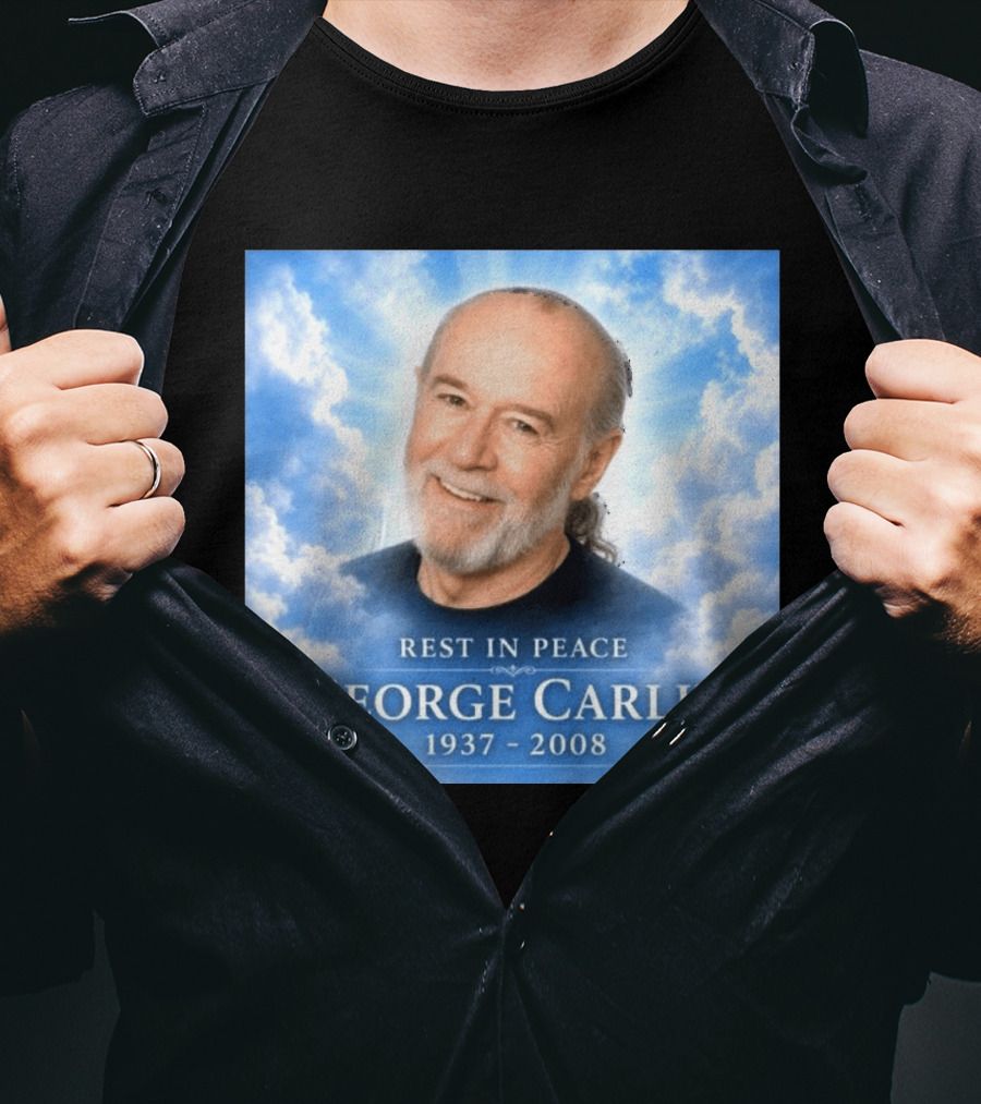 Rest In Peace George Carlin 1937 2008 Memorial T-Shirt