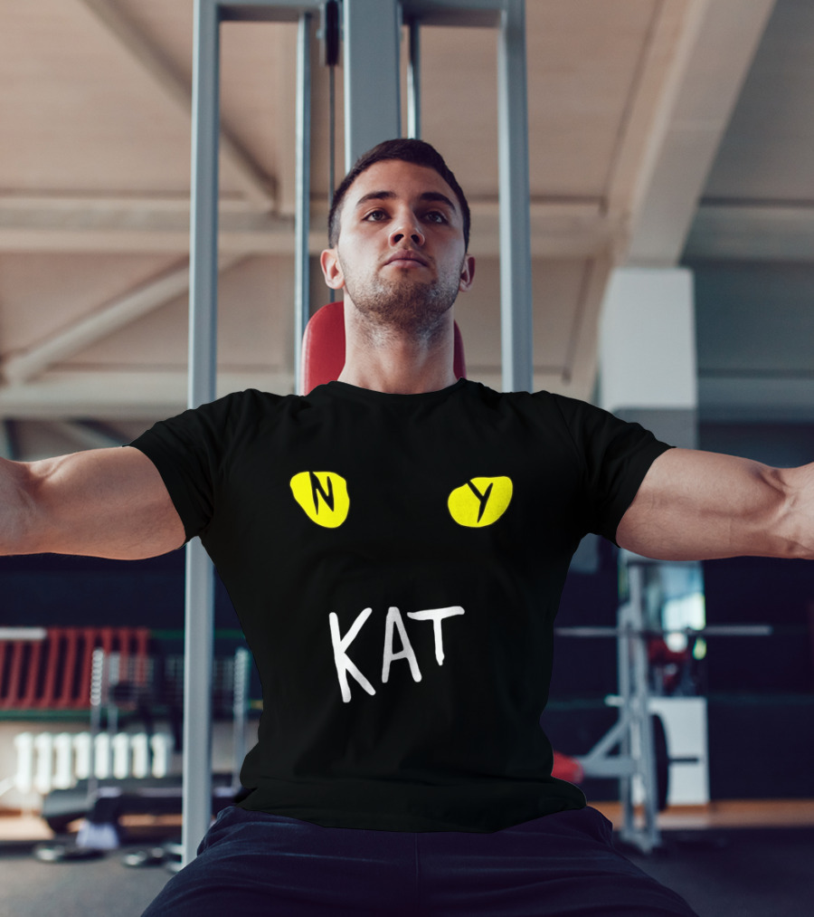 New York NY KAT Cat Eyes Karl Anthony Towns Knicks T-Shirt