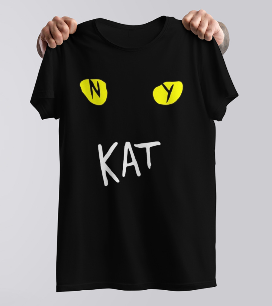 New York NY KAT Cat Eyes Karl Anthony Towns Knicks T-Shirt