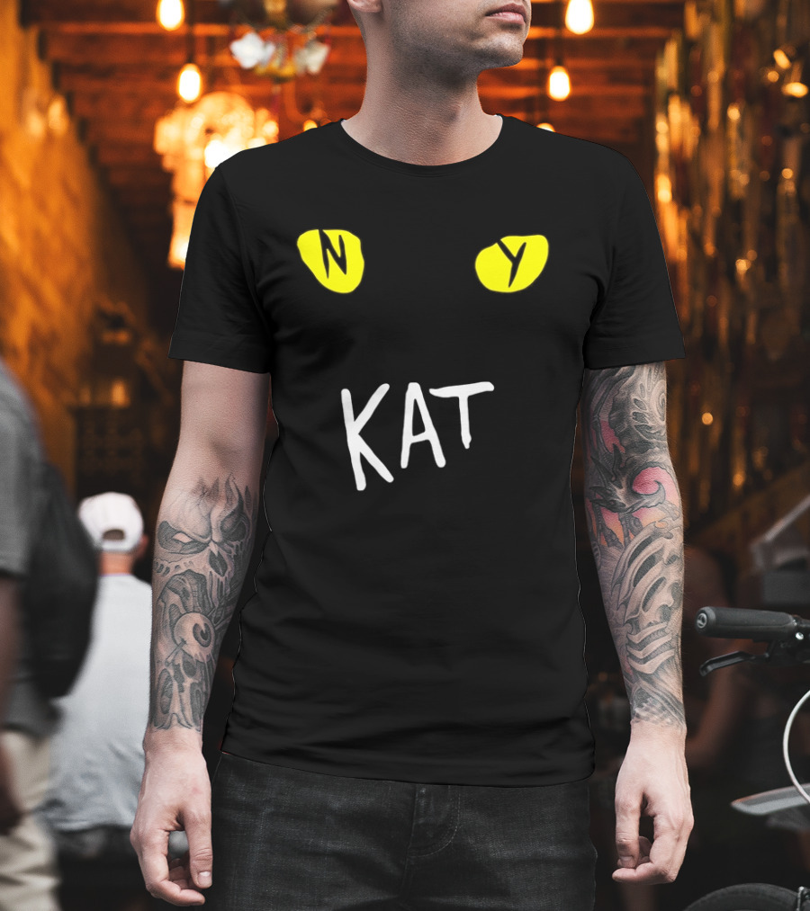 New York NY KAT Cat Eyes Karl Anthony Towns Knicks T-Shirt