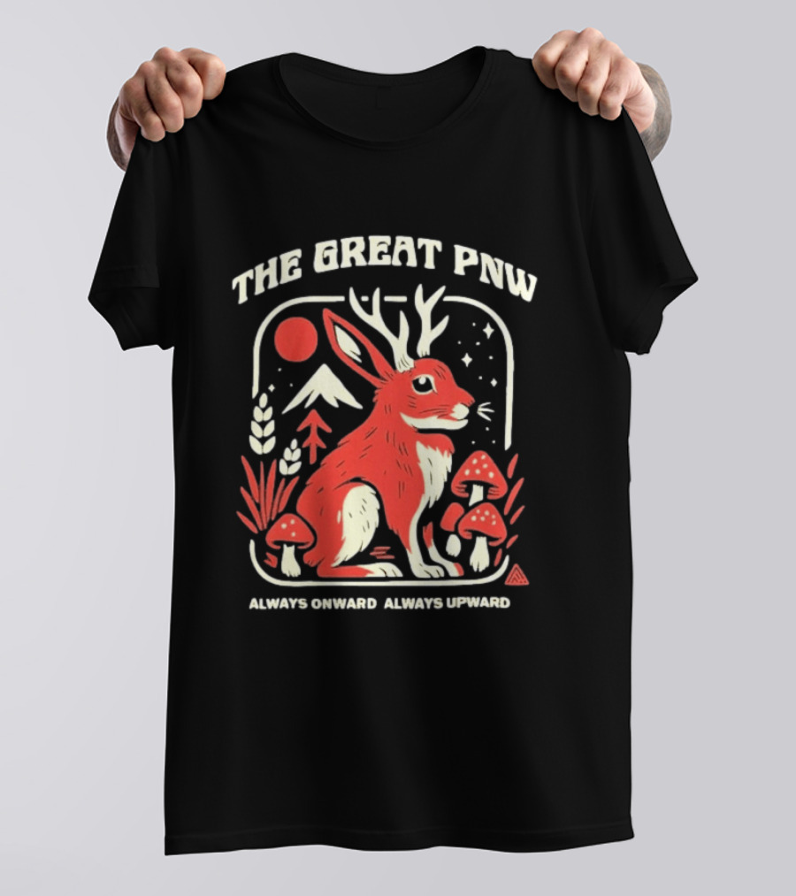 The Great PNW Fable Arrows Onward Arrows Upward T-Shirt