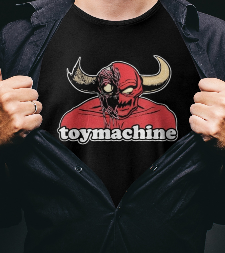 Toy Machine Horned Monster Face Melt T-Shirt