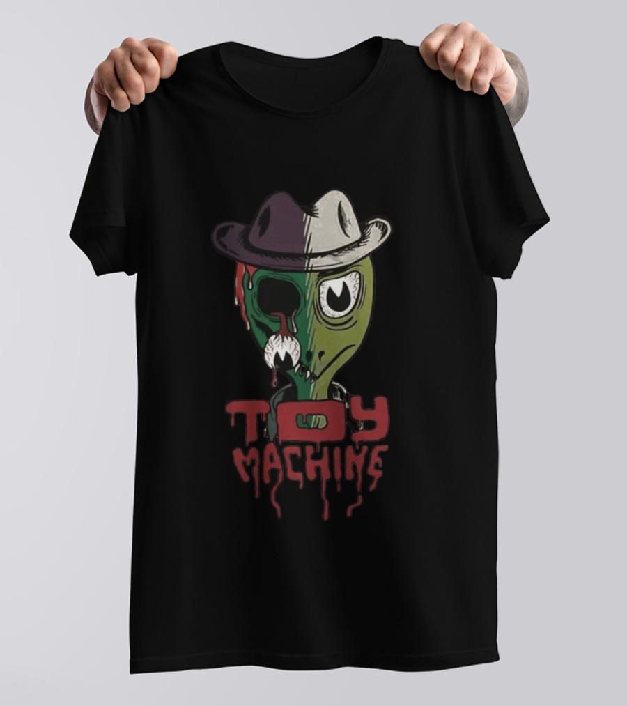 Toy Machine Half N' Half Zombie Alien Cowboy T-Shirt