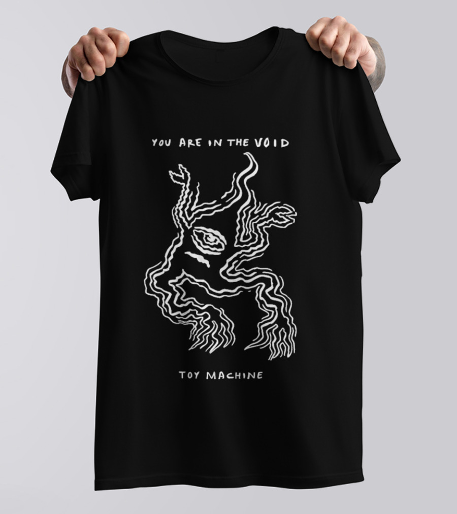 You Are In The Void Toy Machine Wavy Abstract Creature T-Shirt