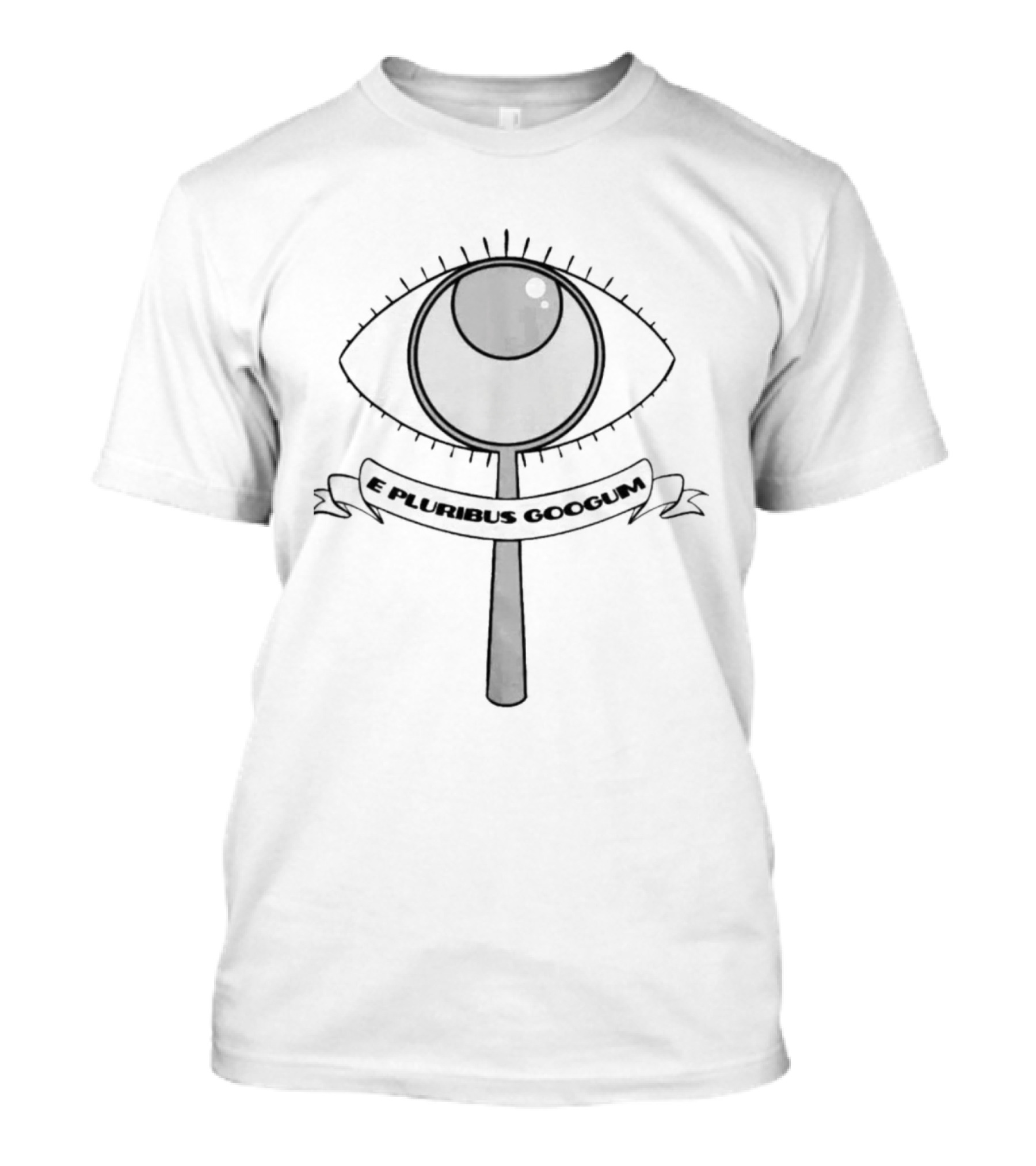 Miniminuteman Inquisitive Eye Symbol Googledebunker T-Shirt