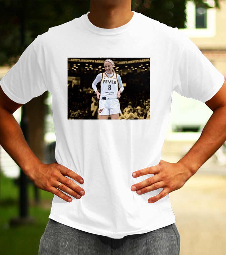 Indiana Fever Basketball Sophie's Favorite Knicks Player NBA Title Pursuit T-Shirt