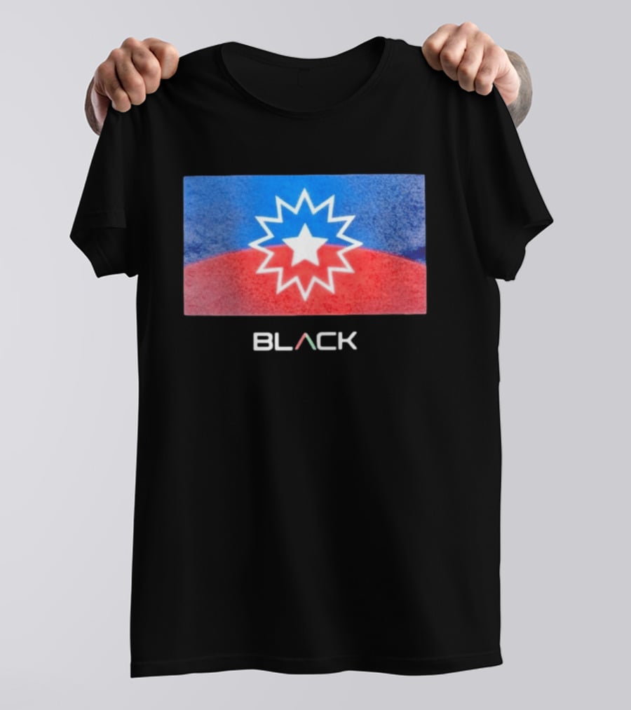 Actively Black Juneteenth Star Flag Celebration T-Shirt