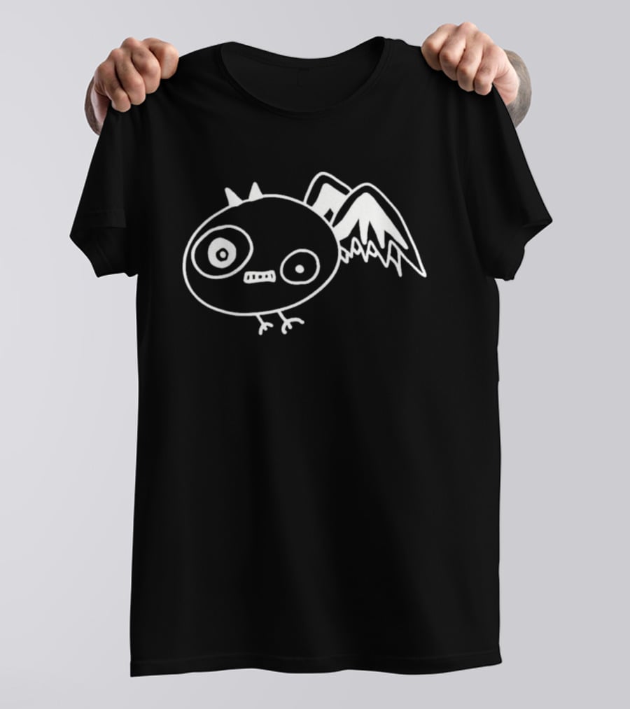 Mountain Bat Halloween Creepy Cartoon Creature With Wings T-Shirt