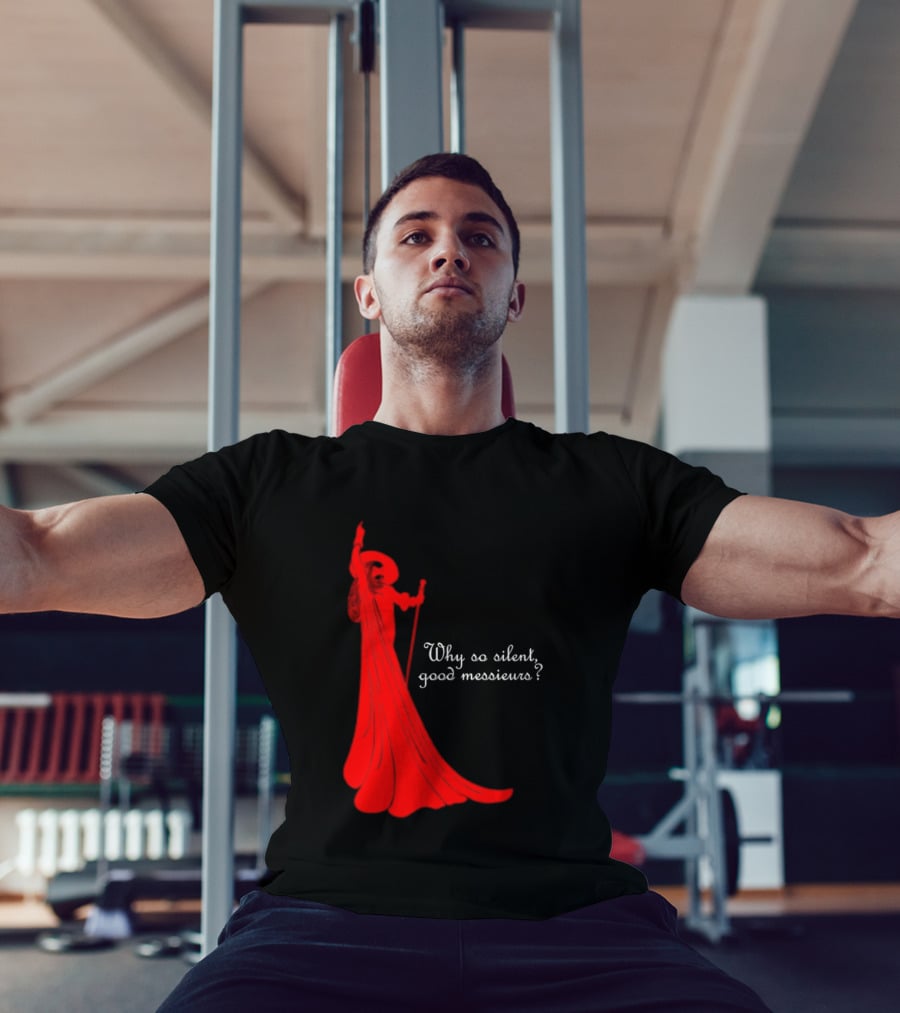 Phantom Why So Silent Good Messieurs Red T-Shirt