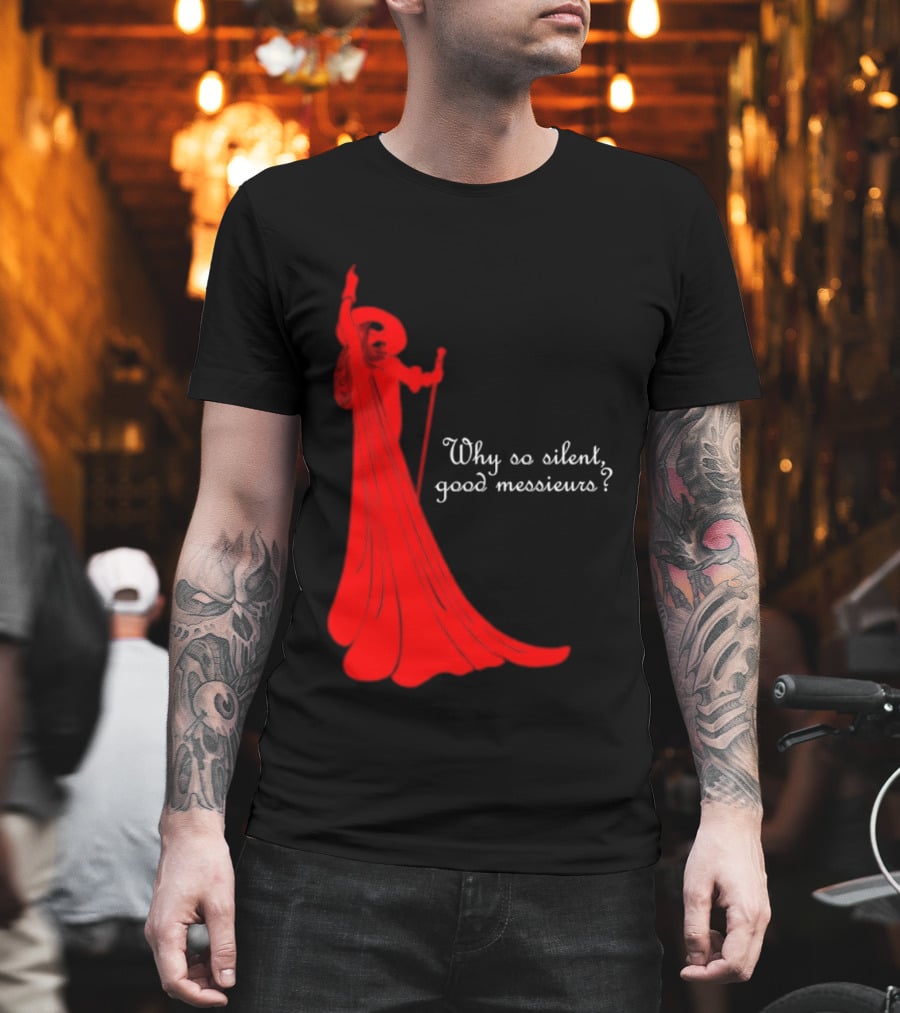 Phantom Why So Silent Good Messieurs Red T-Shirt