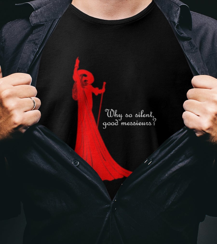 Phantom Why So Silent Good Messieurs Red T-Shirt
