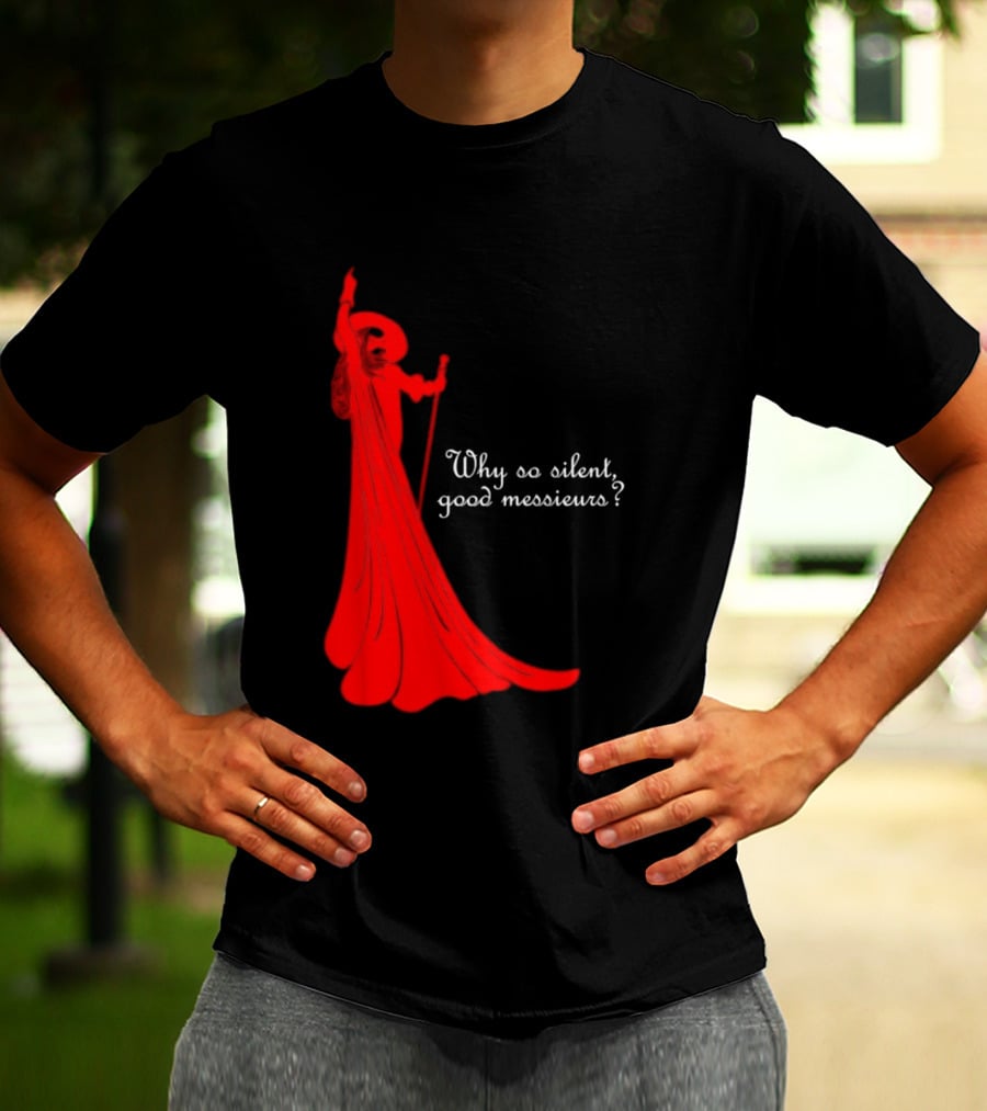 Phantom Why So Silent Good Messieurs Red T-Shirt