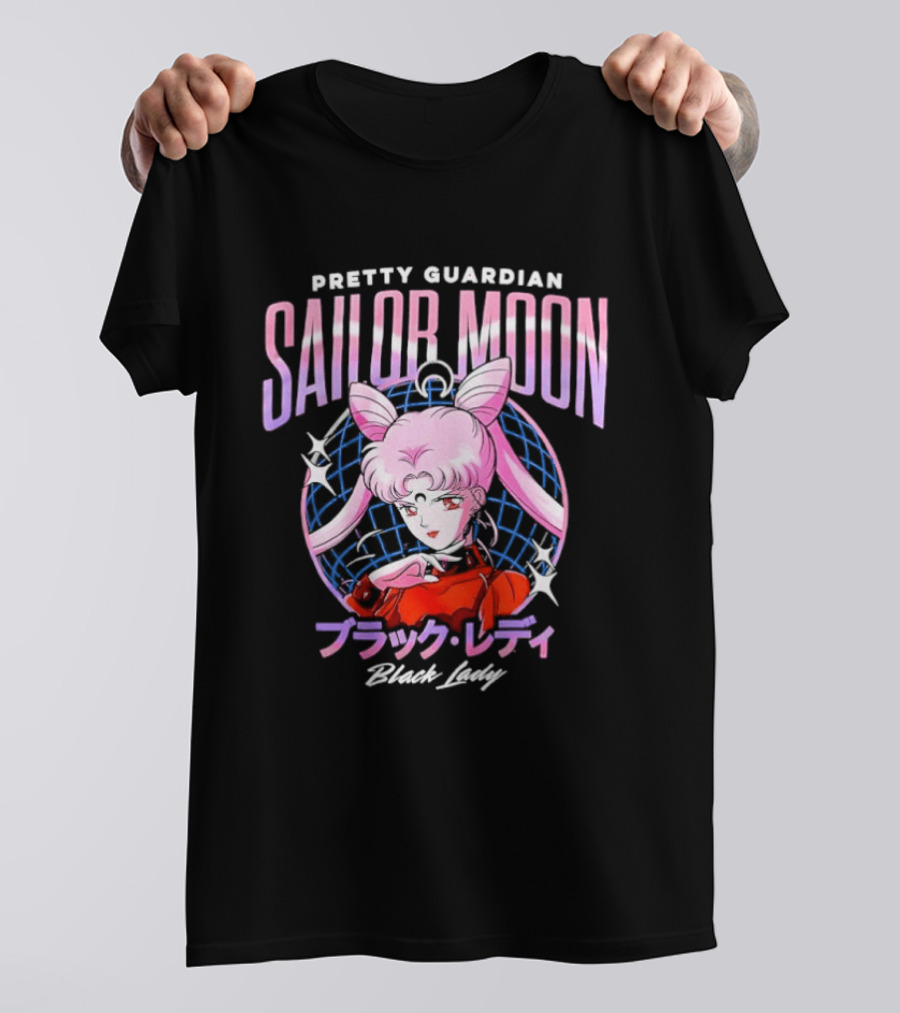 Pretty Guardian Sailor Moon Black Lady · T-Shirt