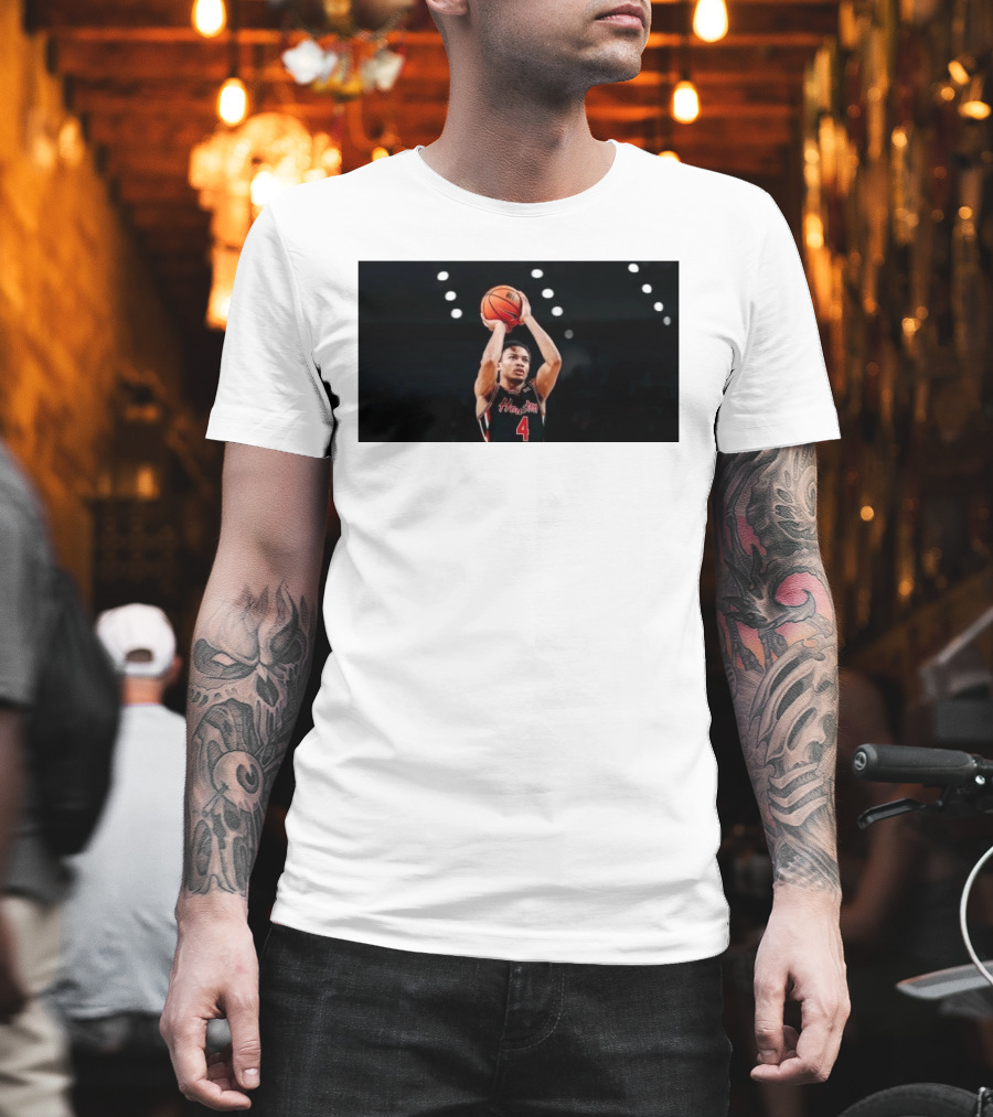 Kingston Flemings A Letter To NBA GMS Houston Basketball Player With Ball T-Shirt