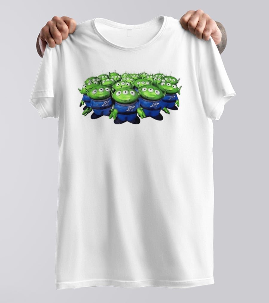 Little Green Men Aliens Toy Story Pixar Animation Characters T-Shirt