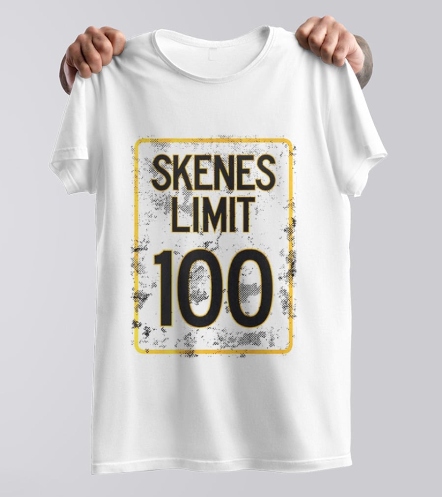 Skenes Limit 100 Pittsburgh Pirates Baseball T-Shirt