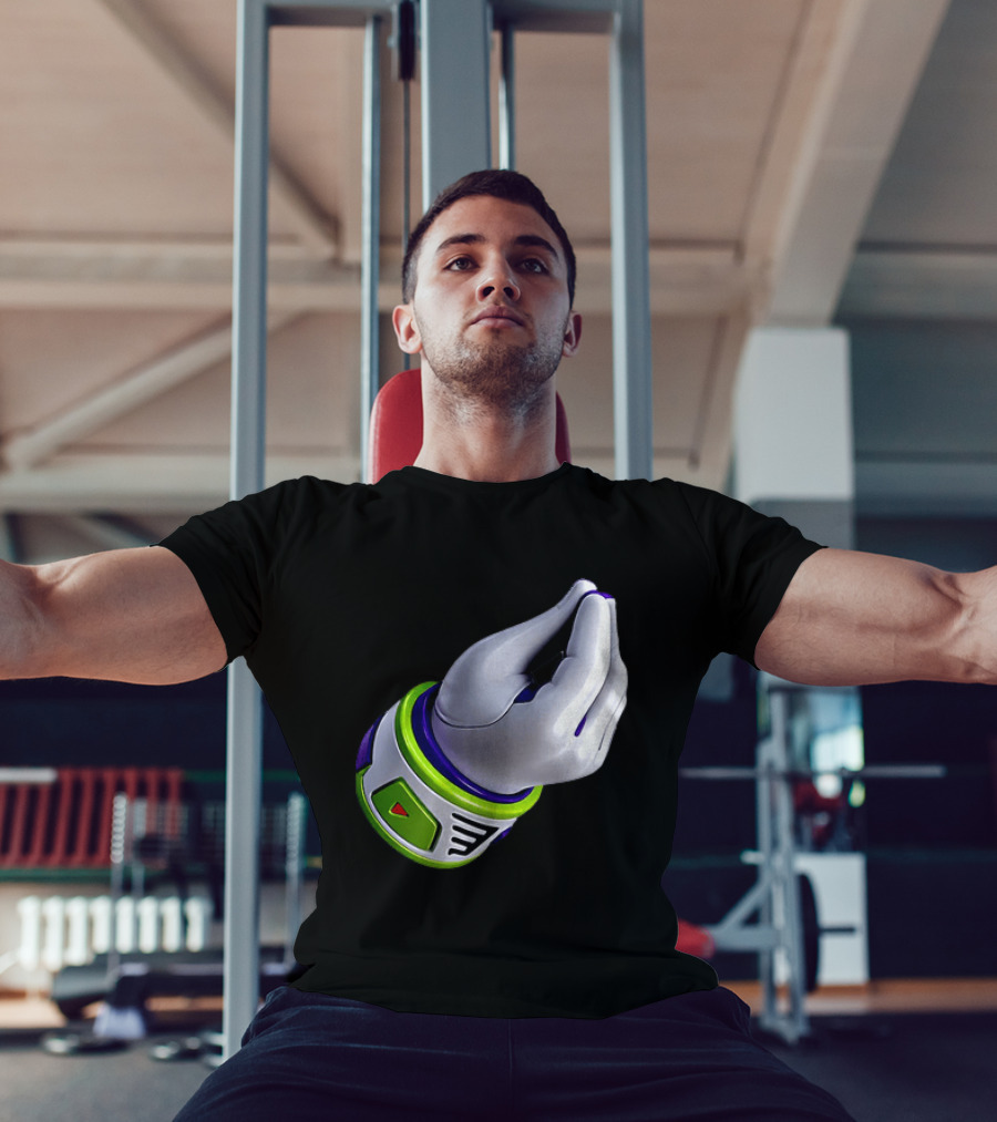 Buzz Lightyear Toy Story Ma Che Vuoi Hand Gesture T-Shirt