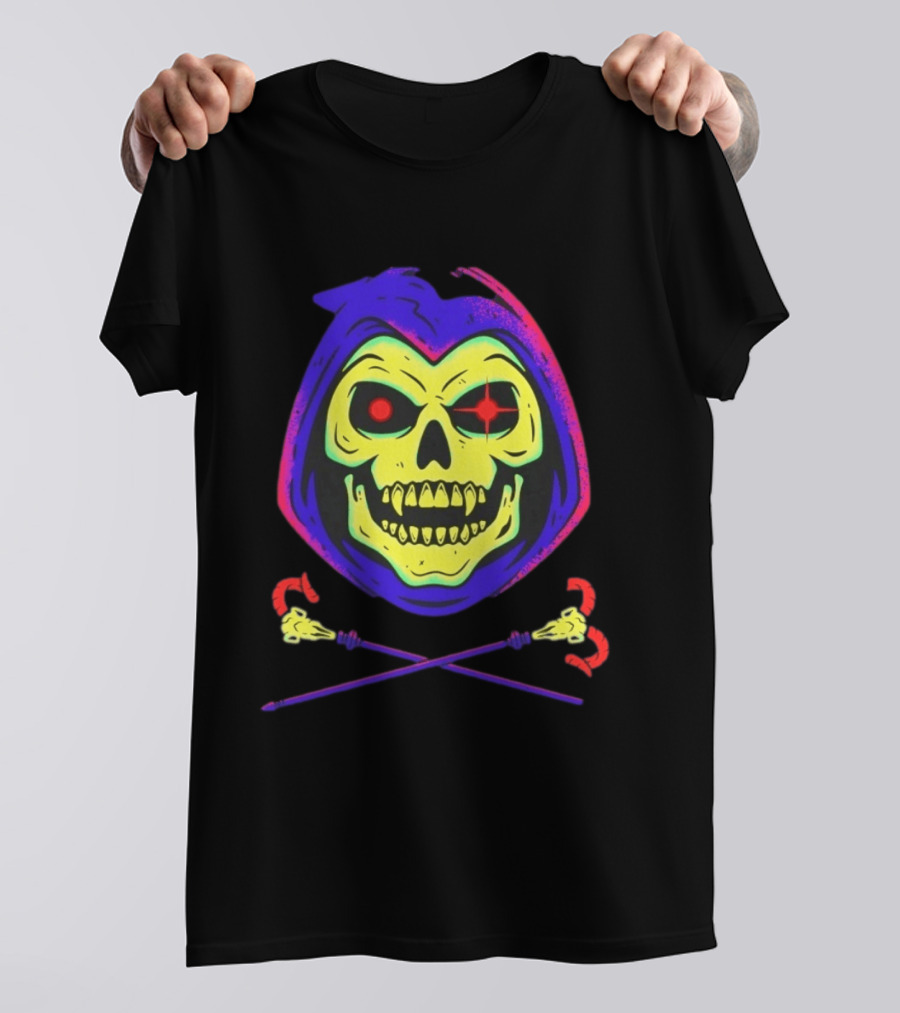 Skeletor Masters Of The Universe A Bone Headed Brute With Beautiful Bad Intentions Iconic Villain T-Shirt