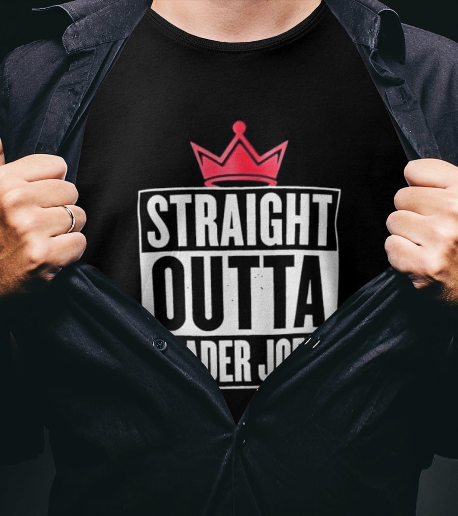 Straight Outta Trader Joe's Crown T-Shirt