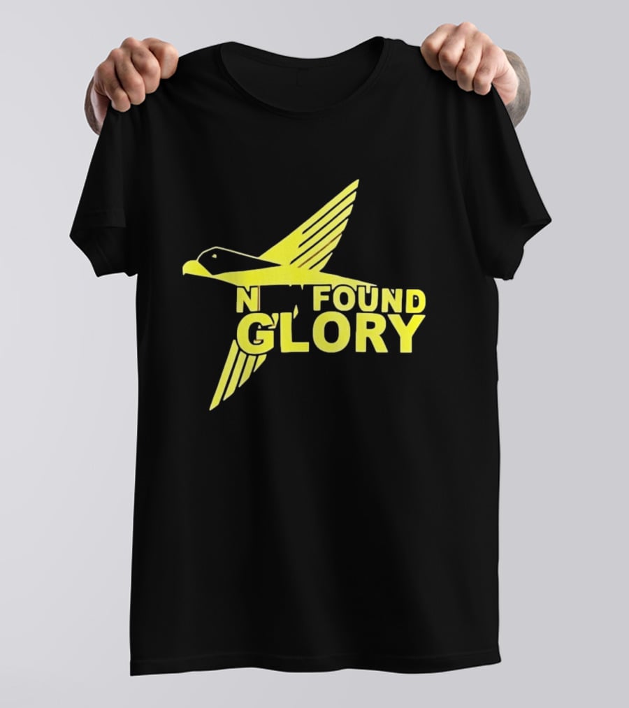 New Found Glory Yellow Flying Bird T-Shirt