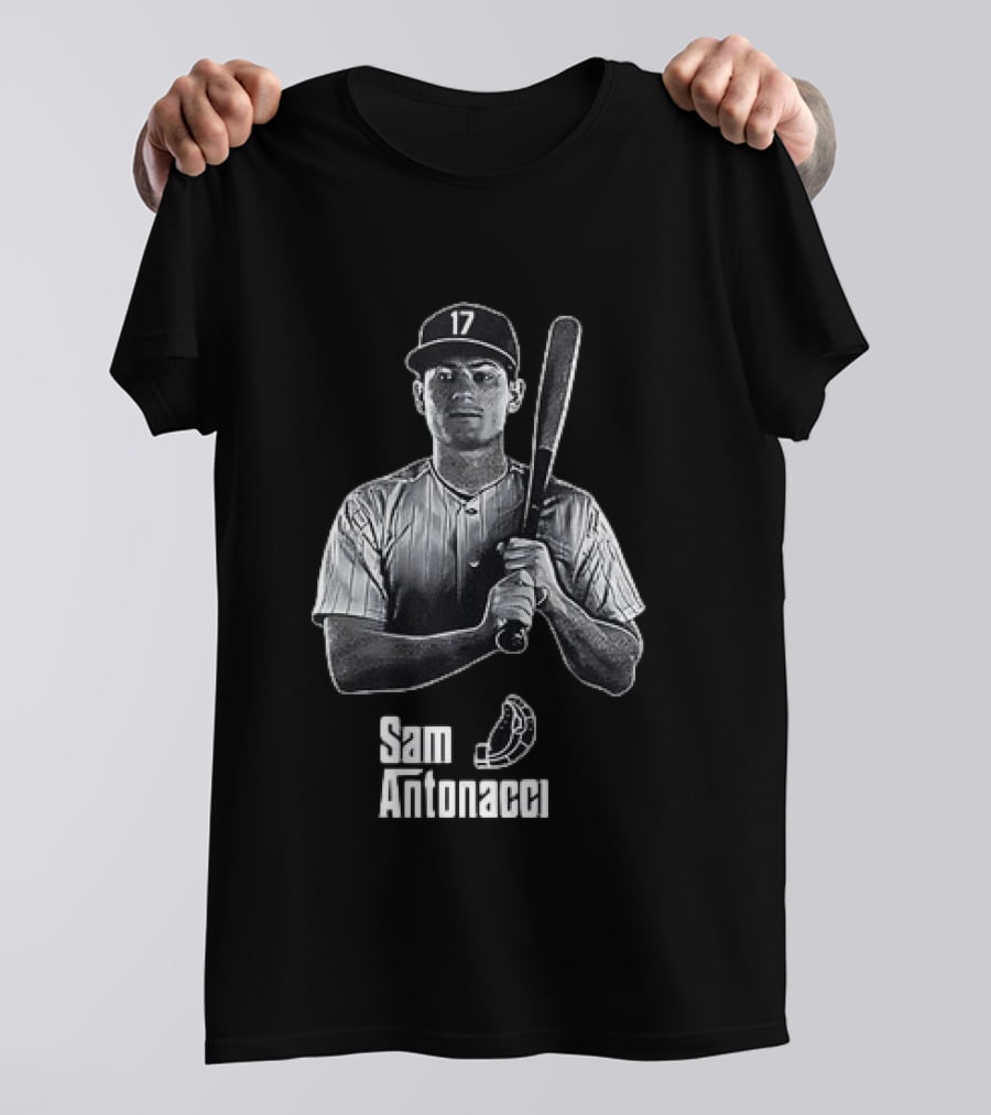 Sam Antonacci Baseball Team Sport MLB Two Runs T-Shirt