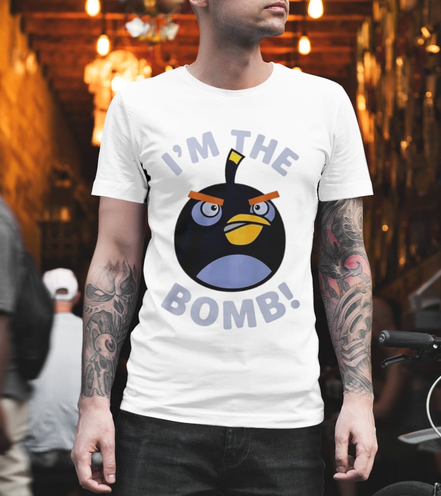 Angry Birds I'm The Bomb Character Face T-Shirt