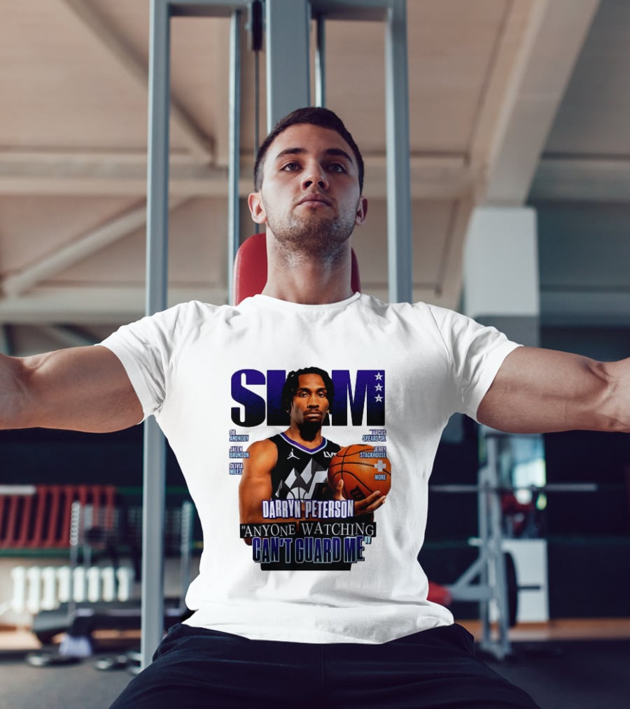 Darryn Peterson SLAM Utah Jazz Basketball Anyone Ing Can't Guard Me T-Shirt