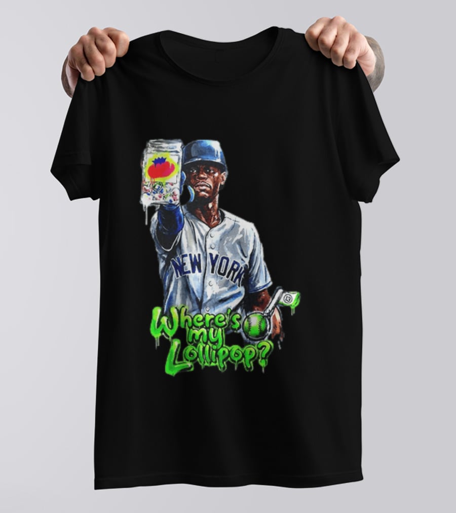 New York Mets Curtis Granderson Where's My Lollipop T-Shirt