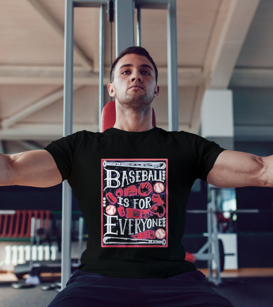 Detroit Tigers 2026 Baseball Is For Everyone Inclusivity And Diversity T-Shirt