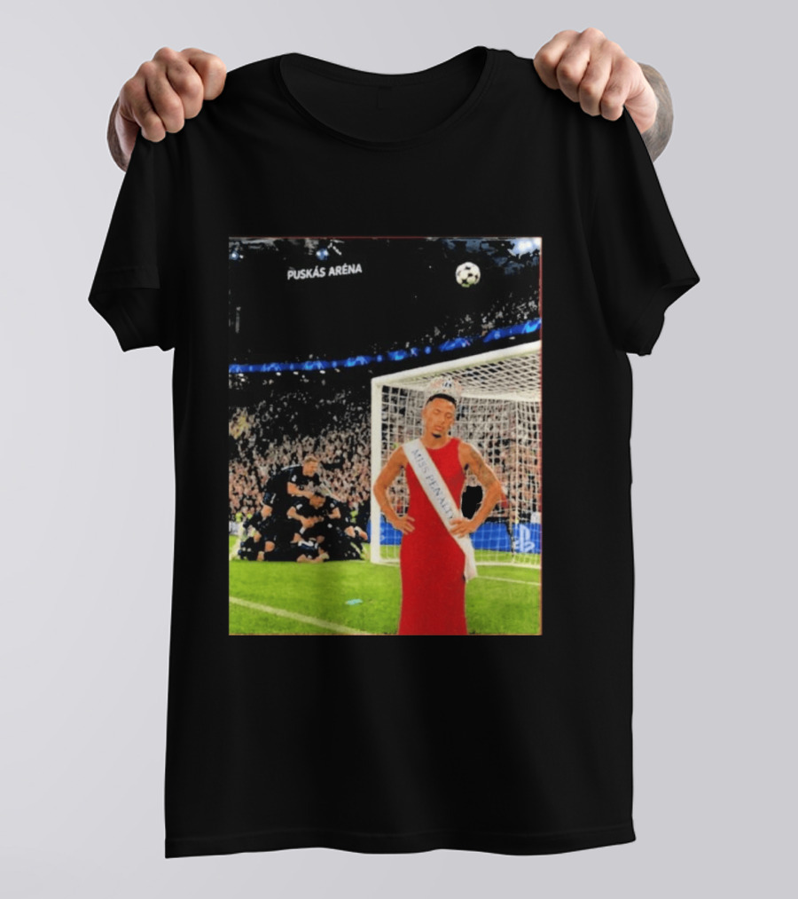 Gabriel Miss Penalty Puskás Aréna Football Moment T-Shirt