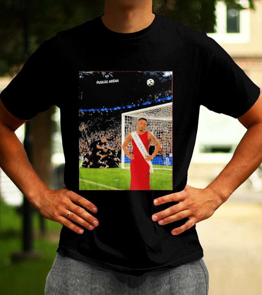 Gabriel Miss Penalty Puskás Aréna Football Moment T-Shirt